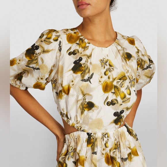 All Saints ~ Linen Colette Soleil Dress - Picture 4 of 10